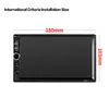 Car Video 2 Din Radio Bluetooth 7 Inch Stereo FM Audio MP5 Player SD USB With Camera Gps Navigation For Android 2DIN 1+16g