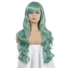 Parrucche sintetiche per capelli lunghi Cosplay da 80 cm in 8 colori Onda Ricci perruques de cheveux humains KW-80