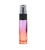 Parfym Spray Bottle Tomt Tjockt glasflaskor Slitstarkt för rese Kosmetisk behållare 10 ml Gradient Ren färg Essential Oljeflaskor GYL42