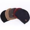 Beanies Men's Hat Winter 2021 Wool Cashmere Pullover Cap Korean Cotton Autumn And Ear Protection Knitted