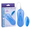 AKKAJJ Vibrateurs Fonction Facile Oeuf Vibrant Baguette Magique Massage pour Femmes Masturbation Stimulateur de Point G 10 Modes de Vitesse Flirter Oeuf d'amour étanche