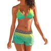 Dames badmode klassieke bikini vrouwen gevoerde tankini badpak set sportief met jongen shorts badpak 2021 # 36