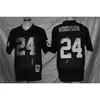 Retro Brown Vintage NCAA 24 Otto Tim Jim Charles Woodson Jack Tatum Hayes Long Alzado Plunkett Bo Jackson Stabler Football Jerseys Son Son Son