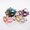 4 Colors Halloween Masks Party Masquerade Face Mask Half Masked Balls for KTV Bar Decorative C70816F