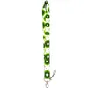 10pcs Kiwi fruit Fashion simple chain neck ID card mobile phone USB key lanyard