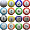 3# 7 Zoll aufblasbarer Snook-Fußball Partybevorzugung 16 Stück Billard-Snooker-Fußball für Snookball-Spiel im Freien Geschenk DH9470