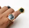 Mini Green Uhr, Damen, Gold, Finger, Student, Quarzwerk, Sonderangebot