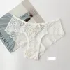 Mulheres Lace Briefs Calcinha Sexy Verão Transparente Underwears Womens Cintura Médio Underwear para senhora Preto Branco Vermelho