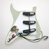 Electric Guitar Pickups WVS 60S ALNICO5 SSS Single Coil 7-vägs Typ helt laddad pickguard