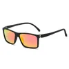 Männer Frauen Sommer Quadratische Retro UV400 Polarisierte Sonnenbrille