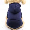 Chien Vêtements Hoodies Automne Et Hiver Pull Chaud Pour Chiens Manteau Vestes Coton Chiot Pet Salopette Vêtements Costume Chat