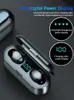F9 TWS Беспроводной наушники Bluetooth v50 Уэш -бод светодиодный дисплей наушников с 2000 мАч -банк Microphone Micq014363454