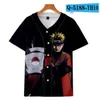 Personnalisé Homme Baseball Jersey Boutons Homme T-shirts 3D Imprimé Chemise Streetwear Tees Chemises Hip Hop Vêtements Avant et Arrière Imprimer Bon 030