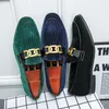 Italian Handmade Big Size 38-48 Men Loafers Soft Casual Leather Men Shoes Slip-on Comfortable Thick Bottom Driving Moccasins