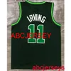 Mężczyźni Kobiety Kids 5 Style 11# Irving 2021 Dark Green Basketball Jersey Haftery Nowe koszulki do koszykówki XS-5xl 6xl