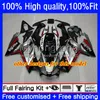 Motorcycle Fairings For Aprilia RSV 1000 R 1000R RSV1000R Mille RV60 Cowling 9No.23 RSV-1000 RSV1000 R RR 03 04 05 06 RSV1000RR 2003 2004 2005 2006 Body Kit Red silver hot