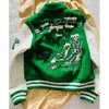 cráneo chaqueta verde