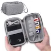 Сумки для хранения Цифровые портативные сумки Высококачественные царапин устойчивые для наушников провода зарядное устройство USB гаджет Power Bank