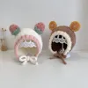 Kids Cute Fruit Hat With Ears Winter Warm Plush Baby Boy Girl Caps Beanies Ear Protection Children Bonnet Hats