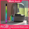 RGB Voice-Activated Pickup Rhythm Party Light Creative Colorful Sound Control Ambient Z 32-bitowym Muzycznym Wskaźnikiem Poziomu Desktop LED Light Tik Tok