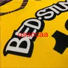 All embroidery 12# HARRIS 2021 season yellow basketball jersey Customize men's women youth add any number name XS-5XL 6XL Vest