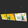 Fast Food Store Menu Boards Hang Advertising Display Light Box (60x80cm)