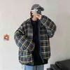 ファッション両面綿のウインドブレーカーのジャケットジッパーコートのジャケット冬の女性暖かい厚い厚さの緩いパーカーコート211216