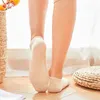 Chaussettes courtes invisibles en coton d'été pour femmes minces bonbons couleur unie chaussettes de bateau de mode respirant décontracté mignon chaussette de cheville