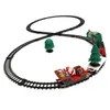 Christmas Musical Light Train Arbres Coffret Carrel Catégorie Kid Cadeau Cadeau Ornement Décor