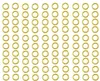 500pcs Gold Thin Huge More Size Stainless Steel Wire Jump Ring And Split Ring Findings Jewelry Marking DIY For Necklace Bracelet