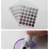 300pcs/set Disposable Sticker Pallet Eyelash Glue Holder Paper Eyelashes Extension Pads Stickers Stand on Lash Supplies