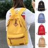 Buitenzakken mode vrouwen duurzame canvas rugzakken schoolreistas voor tienermeisjes bagpack rucksack dames mochila