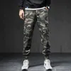 Ly militaire Camouflage mode hommes jean coupe ample grande poche décontracté Cargo pantalon Streetwear Hip Hop Joggers pantalon large