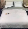 Комплект хлопкового постельного белья 4pcs Комфортный дизайнерский буква