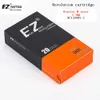 EZ Revolution 카트리지 문신 바늘 라운드 쉐이더 # 12 0.35mm 로타리 카트리지 문신 기계 펜 및 그립 20 PC / lot 210323