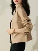 Fitaylor Spring Women Soft Leather Short Jacket Locomotive PU Coat Autumn Moto Jackets Solid Color Casual Outerwear 210430