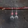 strawberry dangle earrings