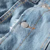 Herrenjacken Herren Jean Jacke Mäntel Trendy Warme Fleece Denim Jacken Plus Größe S-3XL Winter Bequeme Männer Outwear Mann Cowboy Mäntel 210927