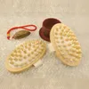 Hand-Held Wooden Body Brush Essential Oil Spa Air Cushion Massager Cellulite Reduction Relieve Tense Muscles XBJK2112