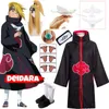 Deidara полный набор косплей костюм белая глиняная птица языка татуировка парик Хэллоуин для детей взрослых детский праздник подарок Y0913