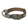 1.5 inch tactical dog collars outdoor traction pet collar military medium and large dogs training