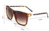 Gafas para hombres y mujeres gafas de sol sombreadas vidrio anti-azul ordinario de alta calidad 9247