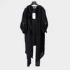 Heren Trench Coats 2021 Fashion Original Long Cardigan Wind Breaker Mantel losse linnen gewaad persoonlijkheid knappe capuchon