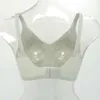 Hot Selling Women Front Open Button Amning Bras One Piece Bekväm Feeding Graviditet Maternity Nursing Bra Y0925