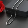 Fashion titanium steel round melon sub-chain tapered chain men's wild stainless steel necklace jewelry