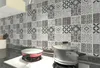 Art3d 30x30 cm Adesivi murali 3D autoadesivi resistenti all'acqua Grigio Talavera messicano Peel and Stick Backsplash Piastrelle per cucina Bagno, sfondi (10 fogli)