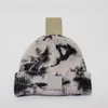 Winter Print Pattern Men Designer Hat Tie-Dyeing Caps Warm Hats For Womens Breathable Street Dance Cap