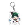 My Hero Academia Keychain Mulheres Acrílico Engraçado Anime Crianças Rei Cosplay Duplo Lado Asui Tsuyu Chaveiro Chaveiro Bonito Jóias Breloks