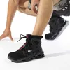 Man Säkerhetsskor Punkteringssäker Arbete Sneakers Lätta Män Stål Toe Stövlar Förstörbara 211217