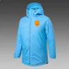 Mens FC Nordsjalland Down Winter Jacket Långärmkläder Fashion Coat Ytterkläder Puffer Soccer Parkas Team Emblem Customized